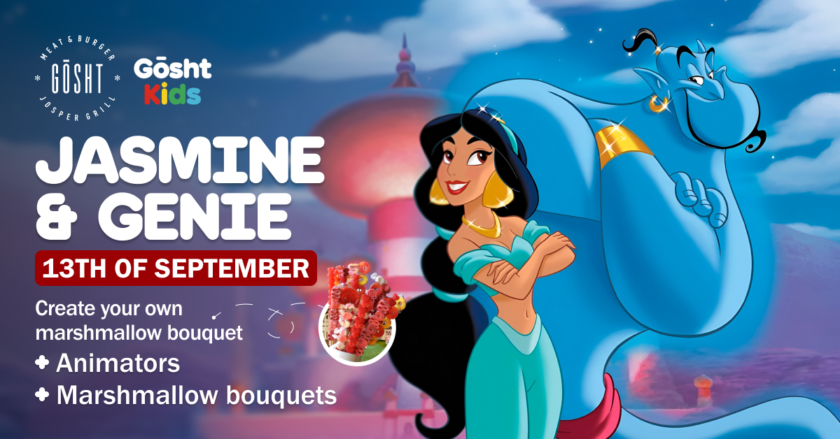 Jasmine & Genie Marshmallow Bouquet Workshop
