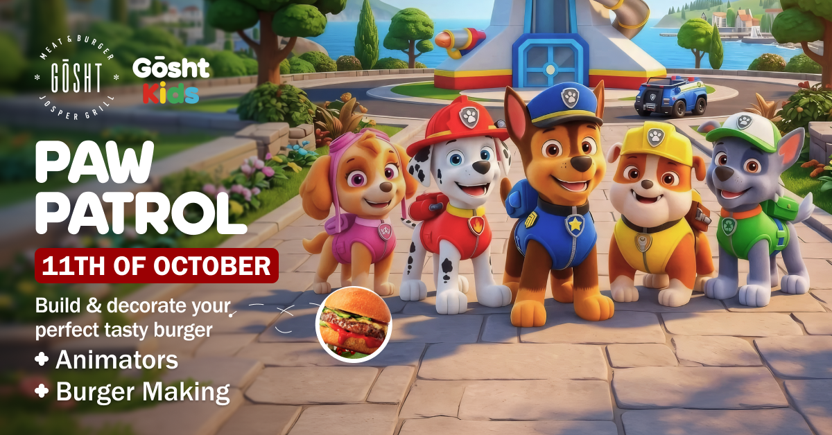 Мастер-класс Paw Patrol: готовим бургеры