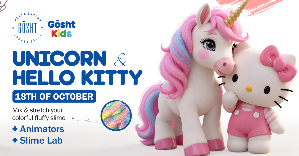 Мастер-класс Unicorn & Hello Kitty: слаймы